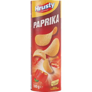 ČIPS PAPRIKA U TUBI 100G HRUSTY