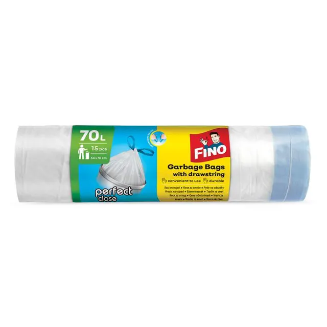 kese za smece fino 70l u boji 15kom sarantis FINO
