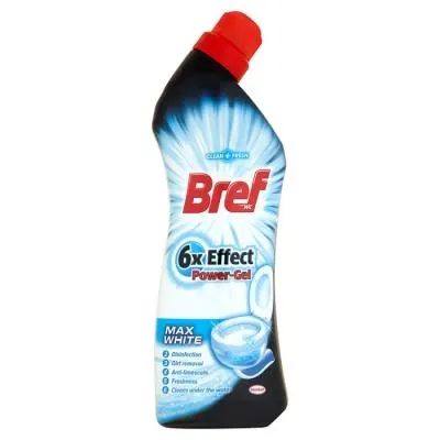 BREF WC GEL 10X EFFECT MA X WHITE 700ML PERWOLL