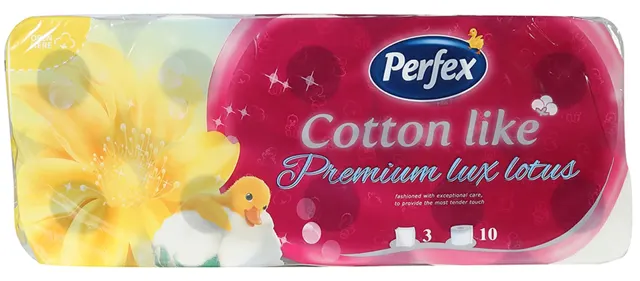 Toalet papir Premium soft lotus 3sl 10/1 Perfex