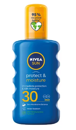 NIVEA SUN protect&moisture sprej SPF30 0200 200 ml NIVEA
