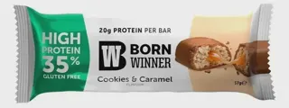 BAR PROTEIN COOKIES&CARAMEL BORN WINNER 57G
