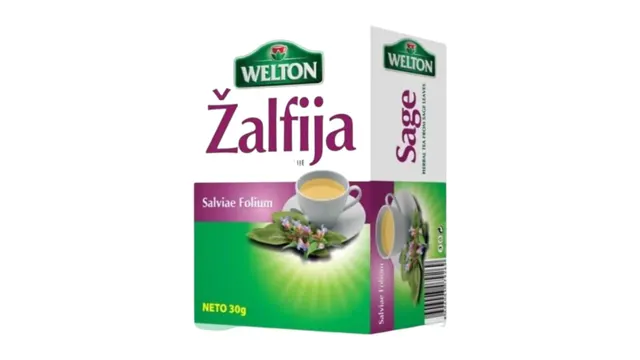 CAJ ZALFIJA 30gr WELTON VELETABAK DOO