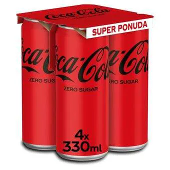 CocaCola lim.multipack zero 4x0.33l Coca Cola Zero
