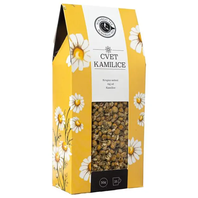 Caj cvet kamilice krupno secen 50g Schargo Tea