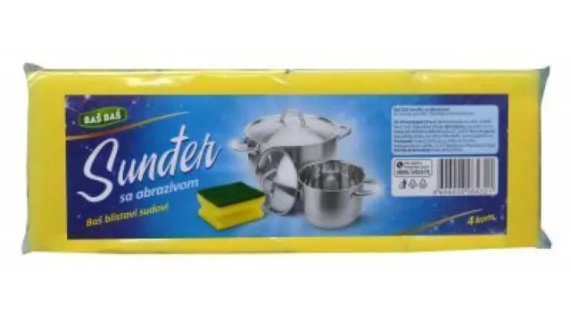 SUNĐER SA ABRAZIVOM BAŠ BAŠ 4/1 BAS BAS