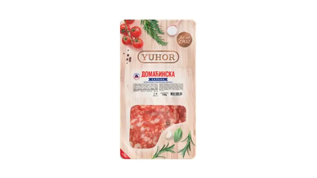 Domacinska salama slajs 100gr Yuhor