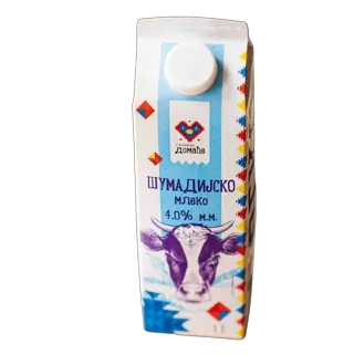 Sveže mleko domaće 4% MK8 1l
