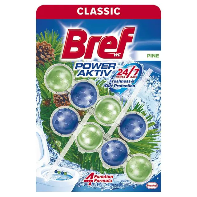 WC Osvez.Bref Pow.Akt.Pine duopack 2x50g Bref