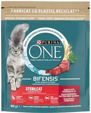 Hrana macke One sterilcat goved.gran750g