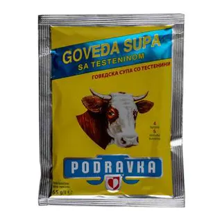Supa govedja sa testeninom Podravka 65g