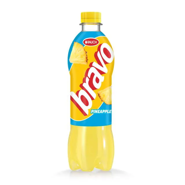 SOK BRAVO ANANAS 0.5L PET RAUCH BRAVO