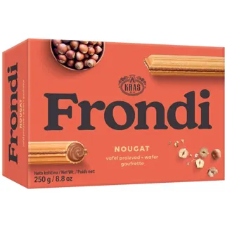 Keks Frondi vafl nugat 250g