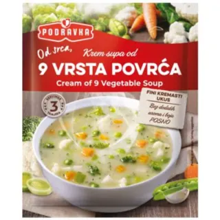 Krem supa 9 vrsta povrca 45g