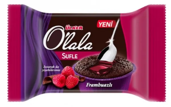 SUFLE O LA LA MALINA 70gr ULKER KENDY LTD