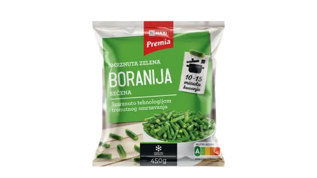 Smrznuta boranija zelena Gustona 450g Gustona