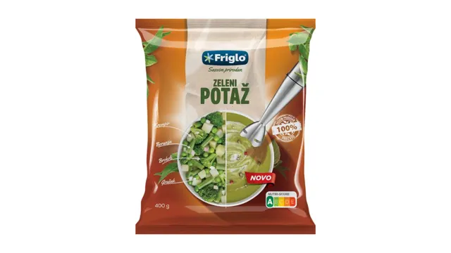 Smrznuti zeleni potaz Friglo 400g Friglo
