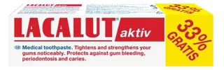 Lacalut aktiv pasta/zube100ml(33%gratis)