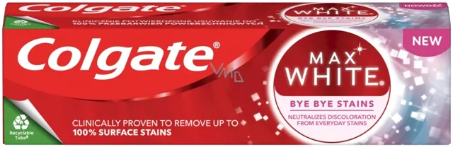 Pasta Colgate Max White Bye Stains75ml Colgate