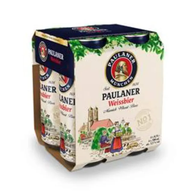 PIVO PAULANER PSEN.SVETLO 4X0.5l Paulaner