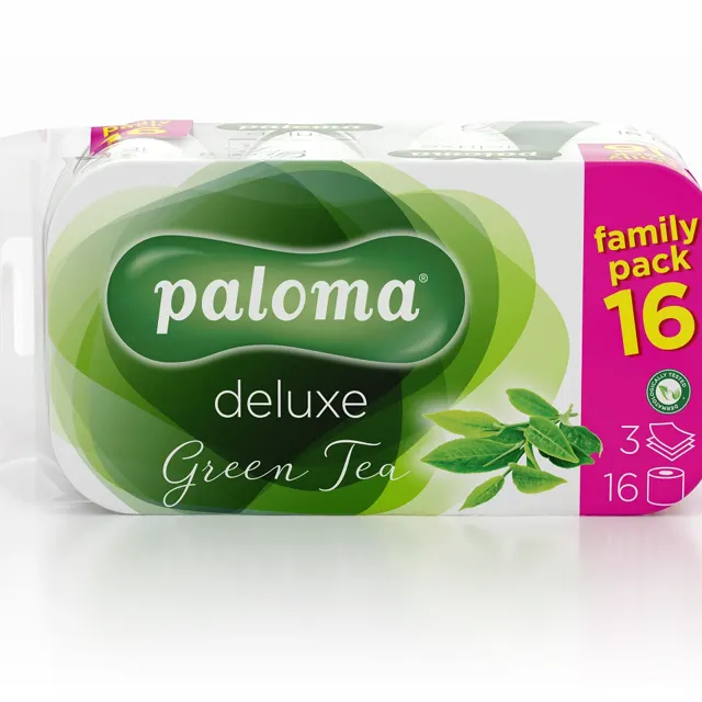 Toaletni papir Green tea Paloma 16/1 Paloma