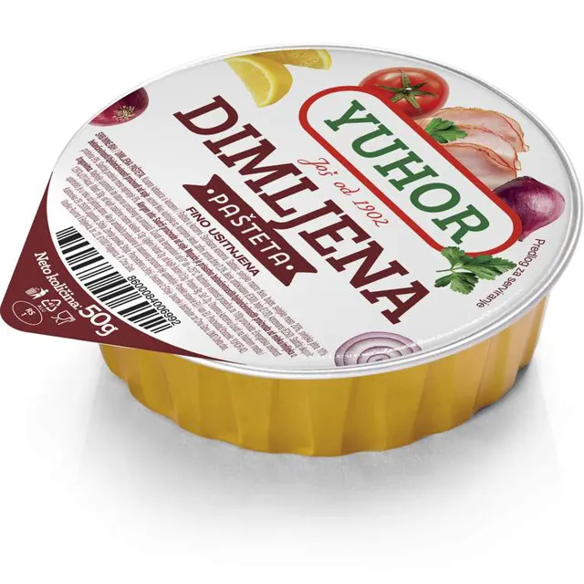 Pasteta dimljena Yuhor 50g Yuhor