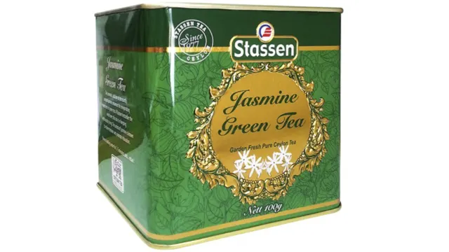 Caj cejlonski jasmin zeleni Stassen 100g STASSEN