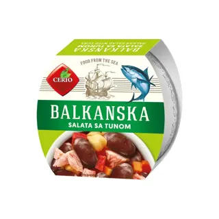 SALATA SA TUNOM BALKANSKA 160gr CERIO