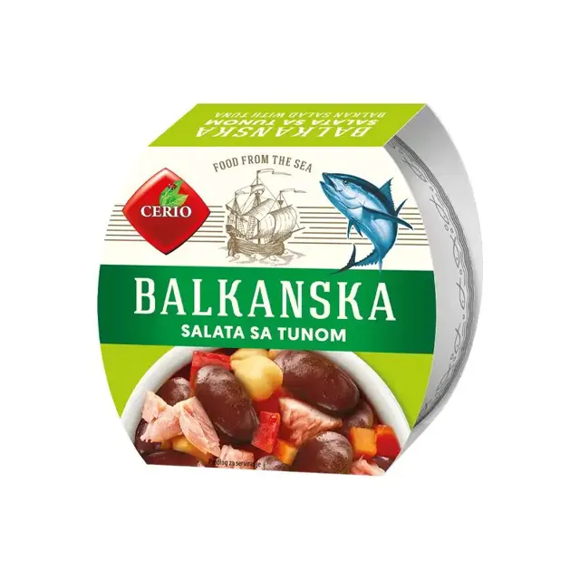 SALATA SA TUNOM BALKANSKA 160gr CERIO KOZMETIK PLUS