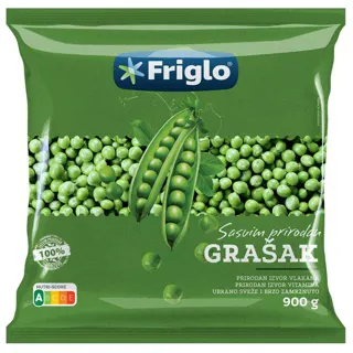 Zamrznuti grasak 900g Friglo
