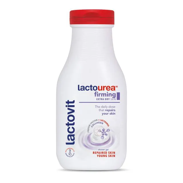 Gel za tusiranje LACTOVIT 0300 urea firming 300 ml LACTOVIT