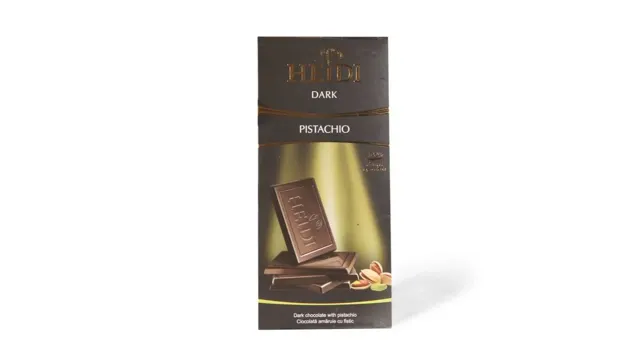 Cokolada crna Pistaci 80g Heidi