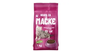 HRANA ZA MAČKE GRANULE BAŠ BAŠ 1KG