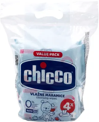 Vlazne maramice Chicco ns 4pak 288kom