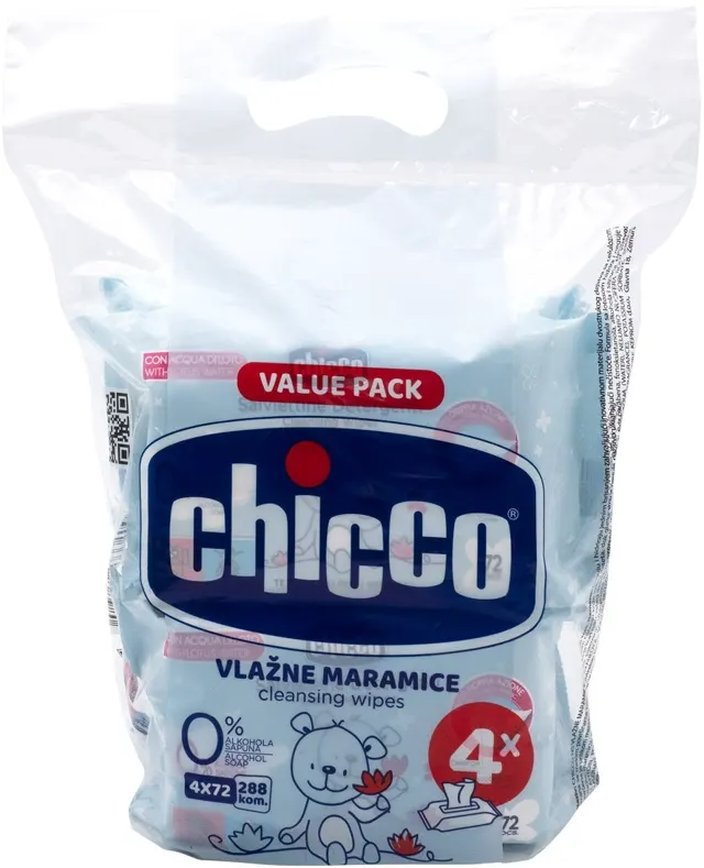 Vlazne maramice Chicco ns 4pak 288kom Chicco