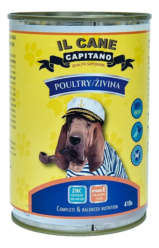 Hrana za macke i pse u konzer. 415gr IL CAPITANO