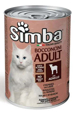 HRANA ZA MAČKE JAGNJETIN 415G SIMBA