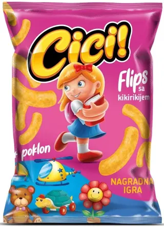 Flips CICI roze sa igrackom 30g 30