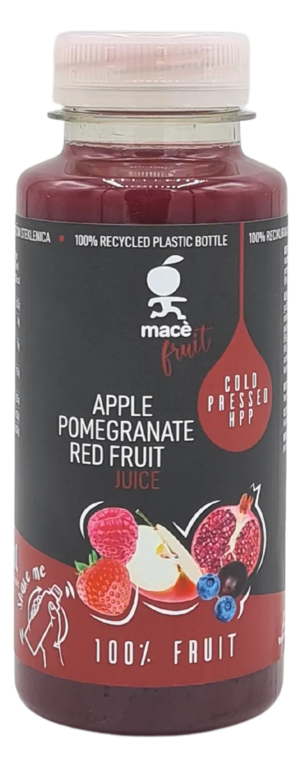 SVEŽE CEĐENI SOK OD CRVENOG VOĆA I NARA 250ML WFC WFC