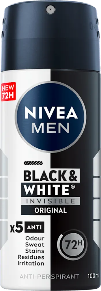 NIVEA MEN deo sprej b&w power 100ml NIVEA MEN