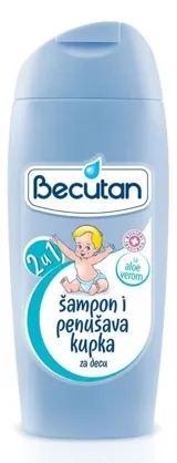Becutan 2u1 šamp/penuš. kupka 350ml