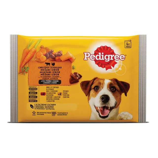 Kesice Adt Go-Ja,Cu-Sa'Pedigree 4x100g Pedigree