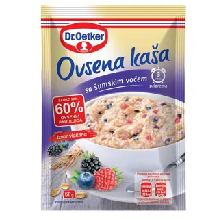 Ovsena kasa sumsko voce 60g,Dr Oetker