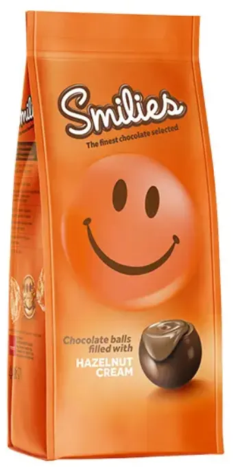 Bombonjera lesniknik krem Smilies138g Smilies