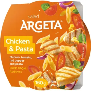 SALATA CHICKEN PASTA ARGETA 160gr