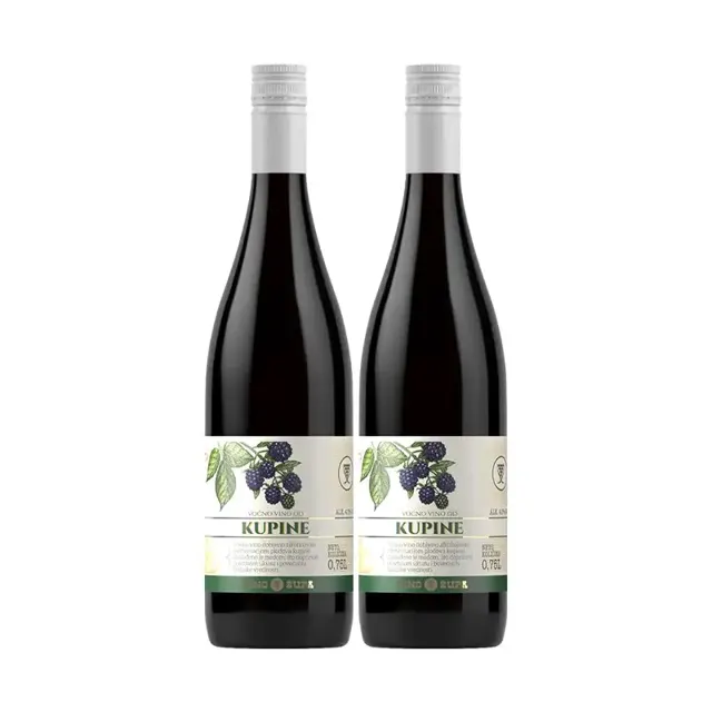 Kupinovo vino 0.75+Kupinovo vino 0.75L