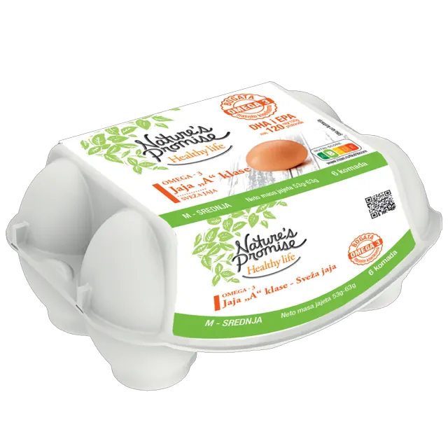 Kokosija jaja omega 3 Nature promise 6/1 Nature's Promise