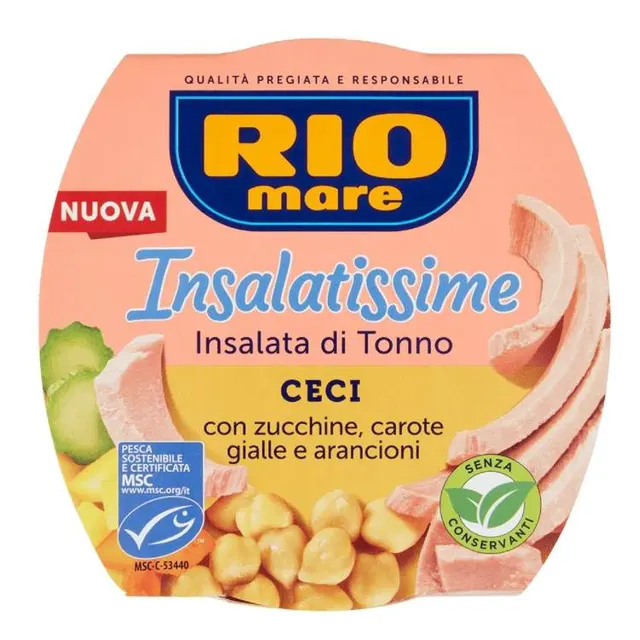 Tunjevina u salati sa leblebijom 160g Rio Mare