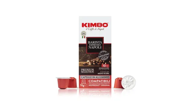 KAFA KAPS KIMBO NESPRESSO ALU NAPOLI 10/1 10 kom KIMBCO