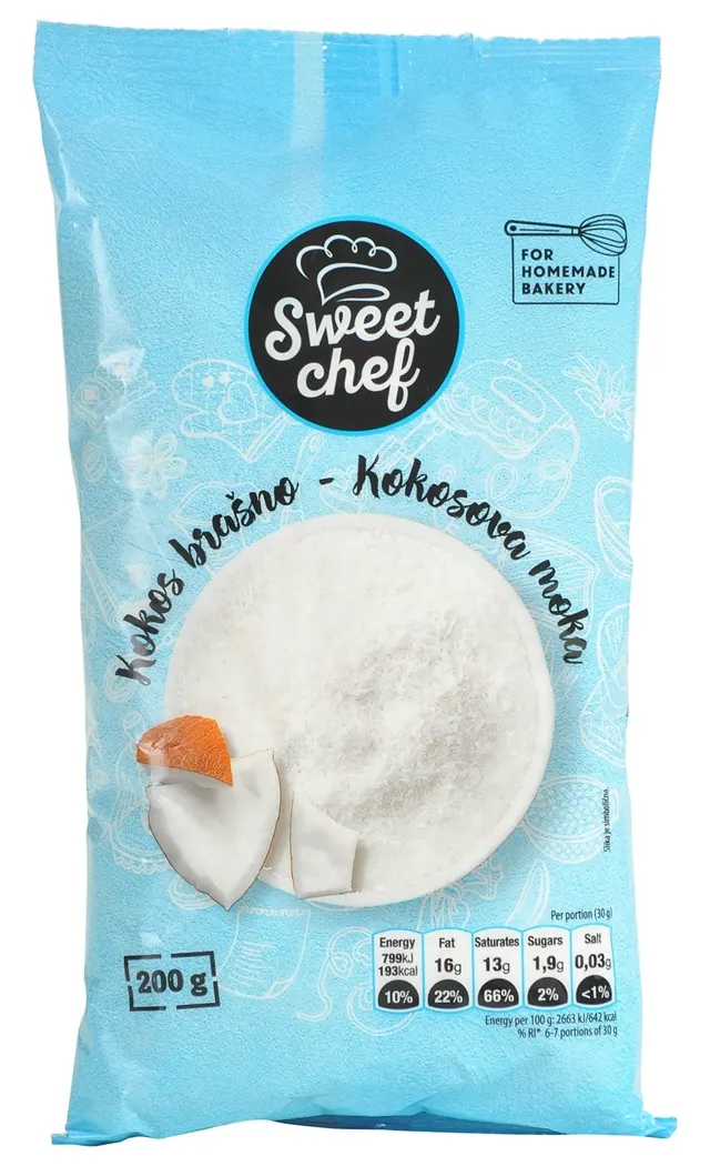 KOKOS BRAŠNO 200G SWEET CHEF SWEET CHEF